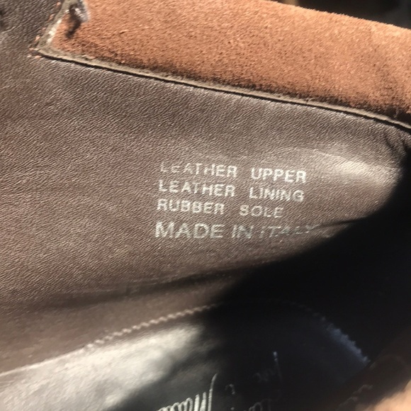 MALEDETTI TOSCANI HANDCRAFTED BOOTS, SUEDE LACEUPS - Picture 6 of 7